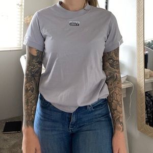 Adidas lavender t shirt